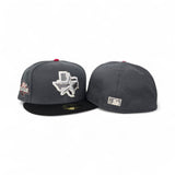 Dark Gray Houston Astros State Logo Gray Bottom 2004 All Star Game Side Patch New Era 59Fifty Fitted