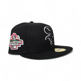 Black Chicago White Sox Green Bottom 2003 All Star Game Side Patch New Era 59Fifty Fitted