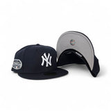 Navy Blue New York Yankees Gray Bottom 2008 All Star Game Side Patch New Era 59Fifty Fitted