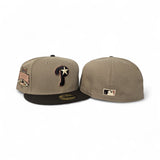 Camel Philadelphia Phillies Brown Visor Gray Bottom 1996 All Star Game Side Patch New Era 59Fifty Fitted