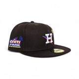 Brown Houston Astros Gray Bottom Cacti Park Side Patch New Era Fitted