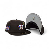 Brown Houston Astros Gray Bottom Cacti Park Side Patch New Era Fitted
