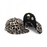 Leopard Print New York Yankees Black Bottom New Era 59Fifty Fitted