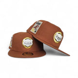 Rust Orange Chicago Cubs Gray Bottom Be Alert Foul Balls Side Patch New Era 59Fifty Fitted