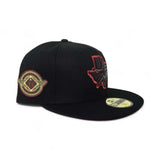 Black Houston Astros Red Bottom Space City Side Patch New Era 59Fifty Fitted