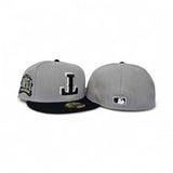 Gray Upside Down Texas Rangers Black Visor Gray Bottom Final Season Side Patch New Era 59Fifty Fitted