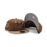 Toast Philadelphia Athletics Camel Visor Gray Bottom 1930 World Series Side Patch New Era 59Fifty Fitted