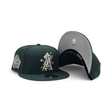 Dark Green Los Angeles Angels Space logo Gray Bottom 40th Season Side Patch New Era 59Fifty Fitted