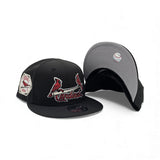 Black St. Louis Cardinals Gray Bottom 1931 World Series Side Patch New Era 9Fifty Snapback