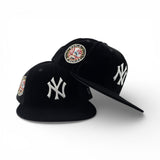 Black Velvet New York Yankees Gray Bottom 1949 World Series Side Patch New Era 9Fifty Snapback