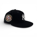 Black Velvet New York Yankees Gray Bottom 1949 World Series Side Patch New Era 9Fifty Snapback