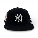 Black Velvet New York Yankees Gray Bottom 1949 World Series Side Patch New Era 9Fifty Snapback