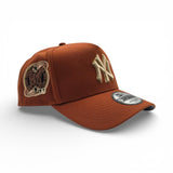 Rust Orange New York Yankees Curved Brim Gray Bottom 2000 Subway Series Side Patch New Era 9Forty Snapback