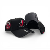 Black Montreal Expos Curved Brim Gray Bottom 1982 All Star Game Side Patch New Era 9Forty Snapback