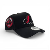 Black Montreal Expos Curved Brim Gray Bottom 1982 All Star Game Side Patch New Era 9Forty Snapback