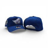 Royal Blue Los Angeles Angels Curved Brim Gray Bottom 40th Season New Era A-Frame 9Forty Snapback