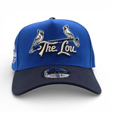 Royal Blue St. Louis Cardinals Curved Navy Blue Brim Gray Bottom 2009 World Series Side Patch New Era A-Frame 9Forty Snapback