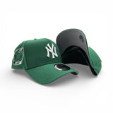 Kelly Green New York Yankees Curved Brim Gray Bottom 2000 Subway Series Side Patch New Era 9Forty Snapback