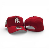 Red New York Yankees Curved Brim Gray Bottom 1996 World Series Side Patch New Era 9Forty Snapback