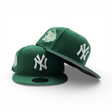 Kelly Green New York Yankees Gray Bottom 1999 World Series Side Patch New Era 9Fifty Snapback Hat