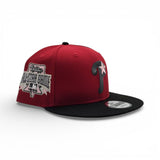 Red Philadelphia Phillies Black Visor Pink Bottom 1996 All Star Game Side Patch New Era 9Fifty Snapback