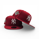 Red New York Yankees Gray Bottom 1996 World Series Side Patch New Era 9Fifty Snapback