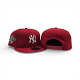 Red New York Yankees Gray Bottom 1996 World Series Side Patch New Era 9Fifty Snapback
