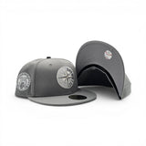 Storm Gray Seattle Mariners Gray Bottom 35th Anniversary Side Patch New Era 59Fifty Fitted