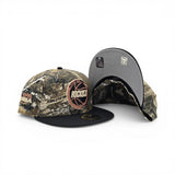 Real Tree Houston Rockets Black Visor Gray Bottom The 1995 NBA Finals Side Patch New Era 59Fifty Fitted