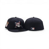 Navy Blue Detroit Tigers Gray Bottom 2000 All Star Game Side Patch New Era 59Fifty Fitted