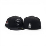 Black Houston Rockets Pink Bottom 2x Finals Champions New Era 59Fifty Fitted