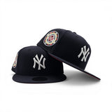 Navy Blue New York Yankees Red Bottom 1942 All Star Game Side Patch New Era 59Fifty Fitted
