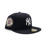 Navy Blue New York Yankees Red Bottom 1942 All Star Game Side Patch New Era 59Fifty Fitted