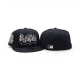 Navy Blue Graffiti New York Yankees Gray Bottom 1942 All Star Game Side Patch New Era 59Fifty Fitted
