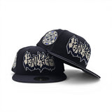 Navy Blue Graffiti New York Yankees Gray Bottom 1942 All Star Game Side Patch New Era 59Fifty Fitted