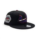 Black St. Louis Cardinals Gray Bottom 1931 World Series Side Patch New Era 9Fifty Snapback