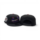 Black St. Louis Cardinals Gray Bottom 1931 World Series Side Patch New Era 9Fifty Snapback