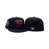Black Toronto Blue Jays Green Bottom 30th Season Side Patch New Era 59Fifty Fitted