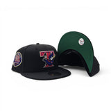 Black Toronto Blue Jays Green Bottom 30th Season Side Patch New Era 59Fifty Fitted