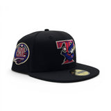 Black Toronto Blue Jays Green Bottom 30th Season Side Patch New Era 59Fifty Fitted