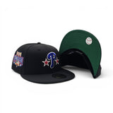 Black Philadelphia Phillies Green Bottom 1996 All Star Game Side Patch New Era 59Fifty Fitted