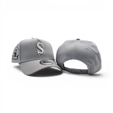 Dolphin Gray Seattle Mariners Gray Curved Brim Gray Bottom 30th Anniversary Side Patch New Era 9Forty Snapback