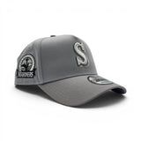 Dolphin Gray Seattle Mariners Gray Curved Brim Gray Bottom 30th Anniversary Side Patch New Era 9Forty Snapback