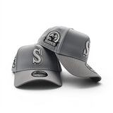 Dolphin Gray Seattle Mariners Gray Curved Brim Gray Bottom 30th Anniversary Side Patch New Era 9Forty Snapback