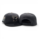 Dark Gray Toronto Blue Jays Black Visor Peach Bottom 1991 All Star Game Side Patch New Era 9Fifty Snapback