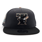Dark Gray Toronto Blue Jays Black Visor Peach Bottom 1991 All Star Game Side Patch New Era 9Fifty Snapback
