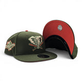 Rifle Green Oakland Athletics Orange Bottom 1989 World Series New Era 9Fifty Snapback