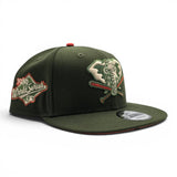 Rifle Green Oakland Athletics Orange Bottom 1989 World Series New Era 9Fifty Snapback
