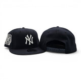 Navy Blue New York Yankees pink Bottom 2000 Subway Series Side Patch New Era 9Fifty Snapback