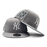 Gray Yankees New York Yankees Icy Blue Bottom 2000 Subway Series Side Patch New Era 9Fifty Snapback